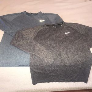 Nike Dri-fit running shirts